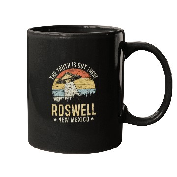 Discover Roswell New Mexico UFO Alien Mugs