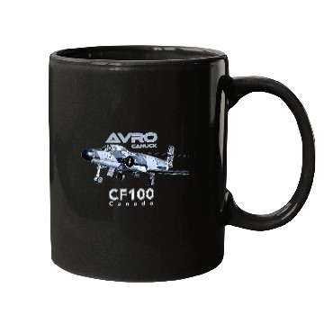 Discover Avro Canuck Canada CF100 aircraft Mugs