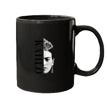 Discover Frida Kahlo Split Portrait Mugs
