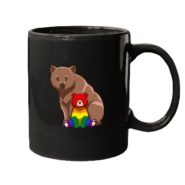 Discover Cute LGBTQ Gay Mama Bear Gift Mugs