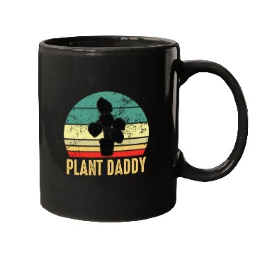 Discover Plant Daddy Funny Gardening Houseplants Mugs