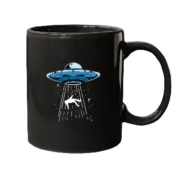 Discover Alien UFO Space Ship Extraterrestrial Mugs