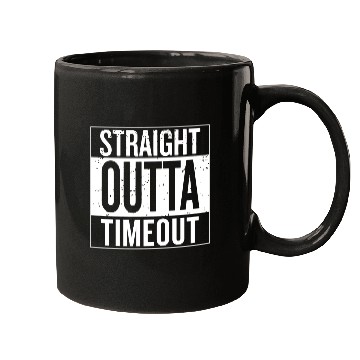 Discover ‌STRAIGHT OUTTA TIMEOUT Mugs