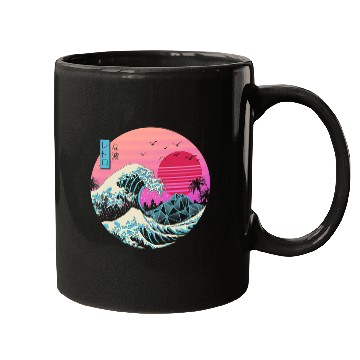 Discover The Great Retro Wave Mugs