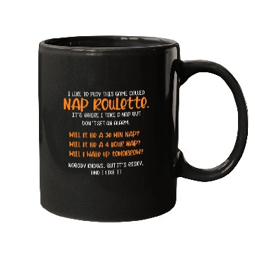 Discover Nap Roulette Gamer or Sleepyhead Gift Mugs
