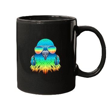 Discover Pigeon Dove Music DJ - Bird Collection Mugs