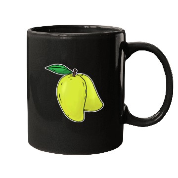 Discover Mango hand drawn fruits summer Mugs