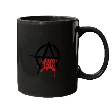Discover ACAB 1312 Anarchy symbol Mugs