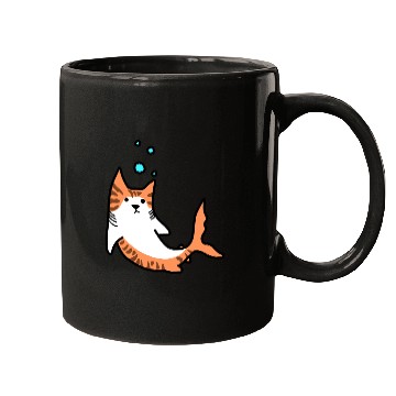 Discover Cat Fish Shark Mugs