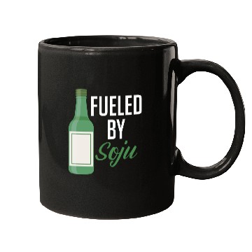 Discover Fueled By Soju Alcohol Drink Liqour Drinker Mugs