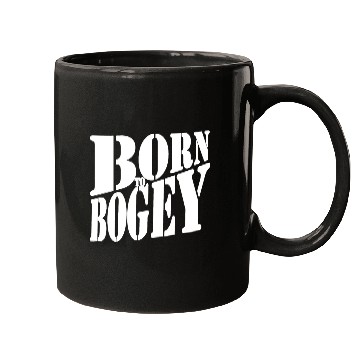 Discover born to bogey white Mugs