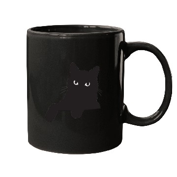 Discover Funny Black Cat Mugs