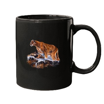 Discover Mountain Lion Cougar Mugs