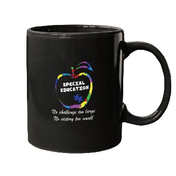 Discover Autism Special Education Teacher Mugs