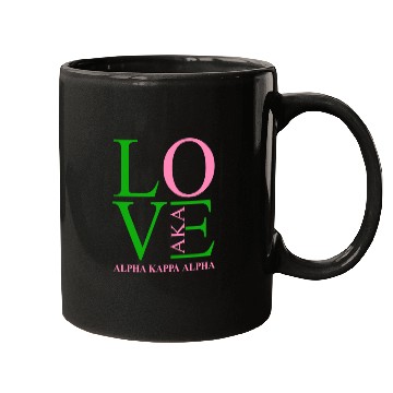 Discover Aka Mugs Love Sorority Gift Alpha Kappa Aka Parap