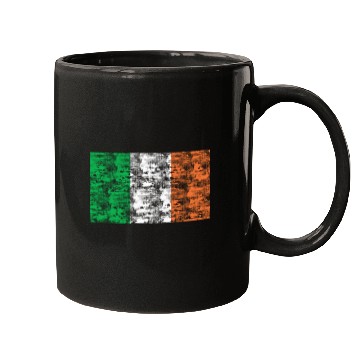 Discover Ireland flag vintage Mugs