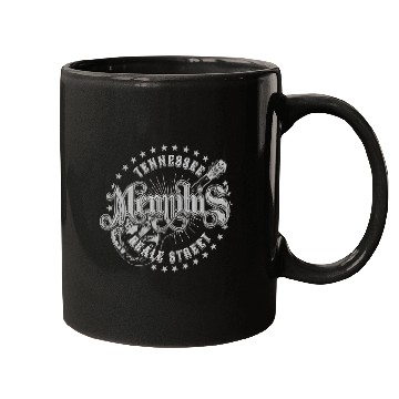 Discover Memphis Tennessee Beale Street Mugs