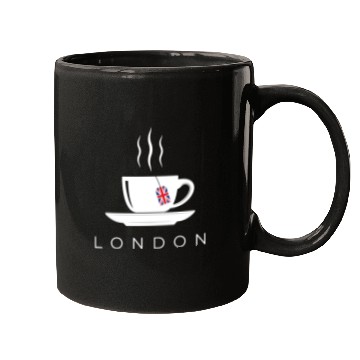 Discover London English Tea England Union Jack British Gift Mugs