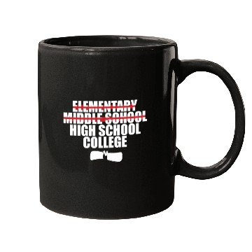 Discover Middle School Graduation Mugs