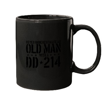 Discover Never Underestimate An Old Man With A DD214 Alumni Mugs