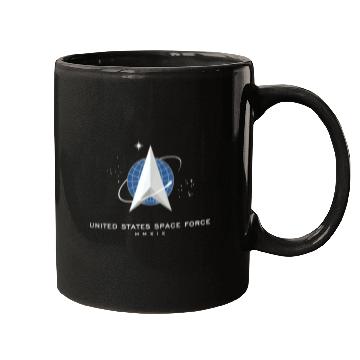 Discover UNITED STATES US SPACE FORCE USSF DELTA FLAG birth Mugs