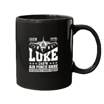 Discover Luke Air Force Base USAF F35 Fighter Wing Mugs