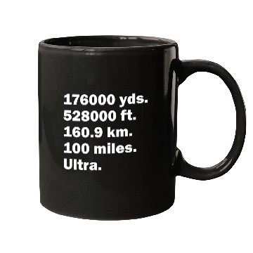 Discover 100 mile race Ultra marathon finisher T Mugs