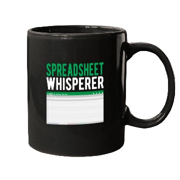 Discover Spreadsheet Whisperer Excel Accounting Accountant Mugs