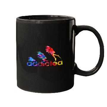 Discover Scuba diving addicted watercolor Mugs