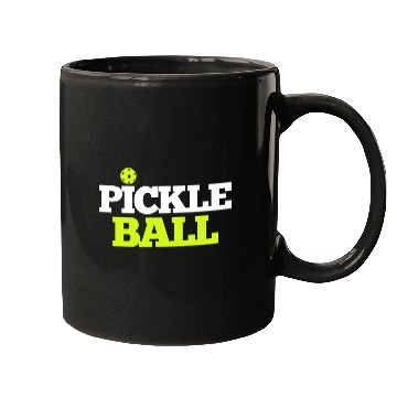 Discover Pickleball Awesome Pickleball Players Mugs