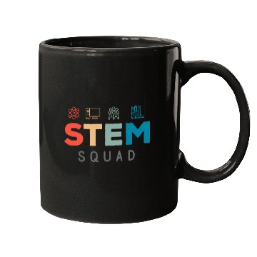 Discover Stem Squad Science Technology Engineering Mathemat Mugs