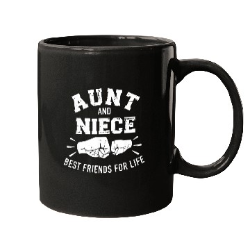Discover Aunt and niece friends for life Mugs