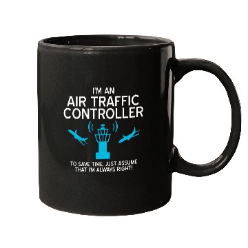 Discover Air Traffic Controller ATC Air Traffic Control Mugs