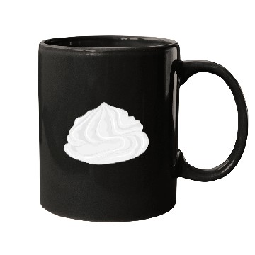 Discover snow-white delicious whipped cream for garnish Mugs