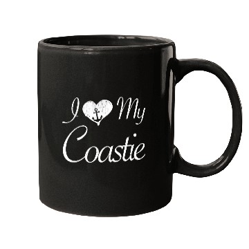 Discover I Love My Coastie Coast Guard Gift Mugs