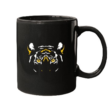 Discover Tiger Face Mugs
