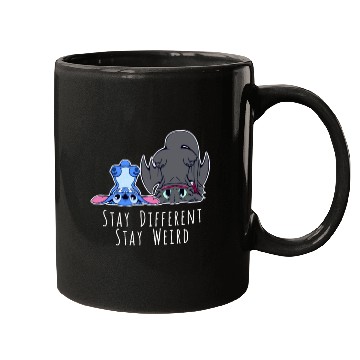 Discover Stay Different Stay Weird Toothless And Stitch Mugs