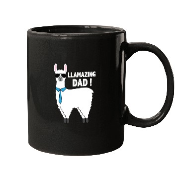 Discover Llama Dad Mugs Gift For Dad
