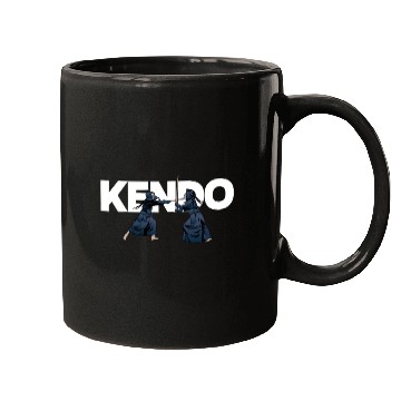 Discover Kendo Fighters Samurai Bogu Shina Ninja Katana Mugs