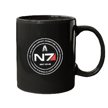 Discover N7 Mass Effect Commander Shepherd Mugs