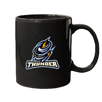 Discover Thunder lighting storm scary weather Mugs