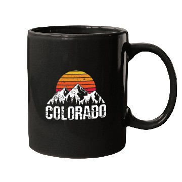 Discover Colorado view Mugs
