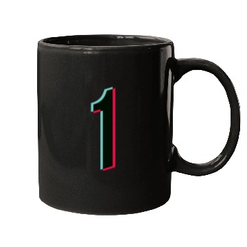 Discover 1 - jersey number - Tiktok glitch Mugs