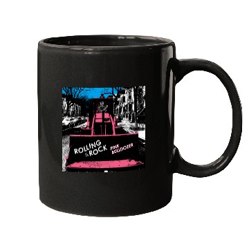 Discover Pink Bulldozer / Rolling Rock Mugs