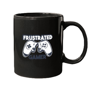 Discover Frustrated Gamer Mugs