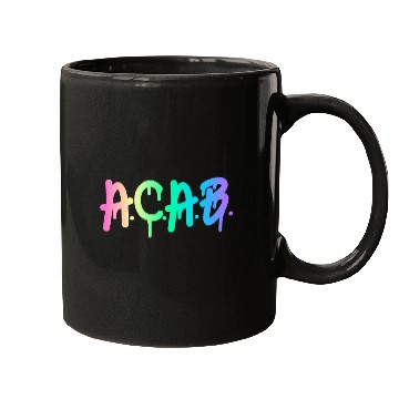 Discover ACAB Rainbow Drip Mugs