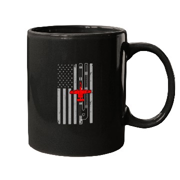Discover A-10 Warthog American Flag Runway A10 Thunderbird Mugs