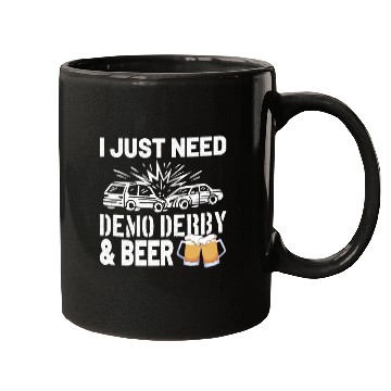 Discover Demolition Derby Demo Derby Dirt Track Gift Idea Mugs