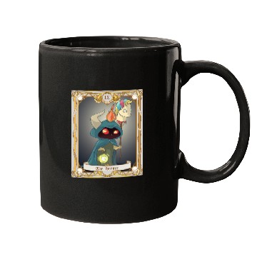 Discover The Hermit Tarot Card, Major Arcana Anime Baphomet Mugs