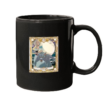 Discover Strength Tarot Card, Major Arcana Anime Vampire Mugs